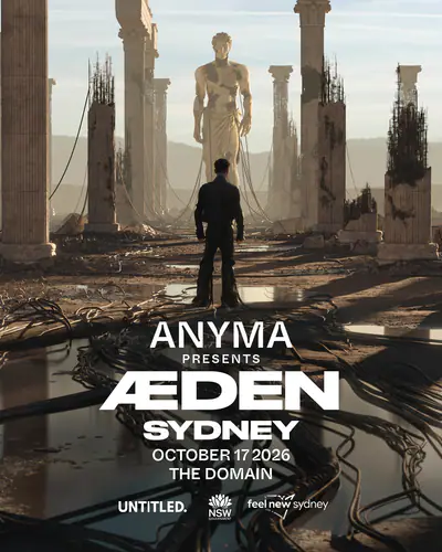 Anyma presents Æden - Sydney - EDM event at The Domain in Sydney