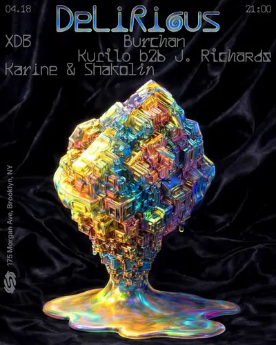 Delirious presents XDB, Karine and Shakolin Delirious presents XDB, Karine and Shakolin - EDM event at Signal in New York