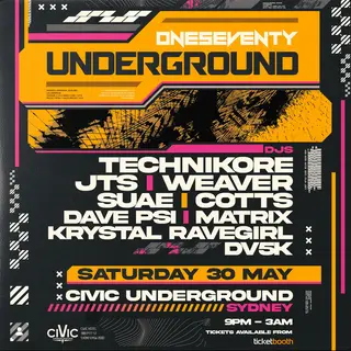 Oneseventy Underground at Civic Underground Oneseventy Underground at Civic Underground