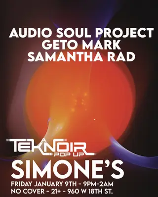 teknoir at Simone's