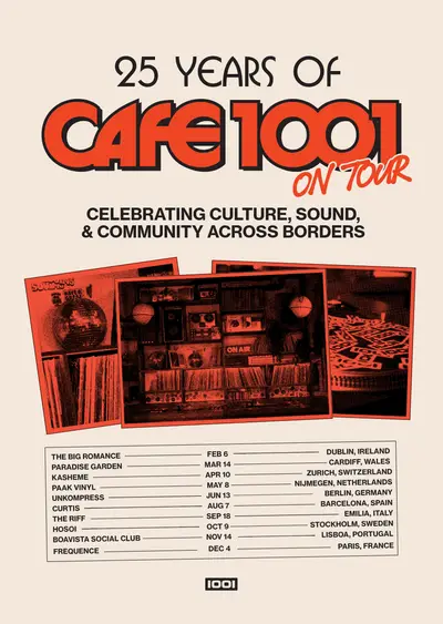 25 Years of Cafe 1001 On Tour - PAAK Vinyl, Nijmegen - EDM event at Paak Vinyl Bar in Nijmegen