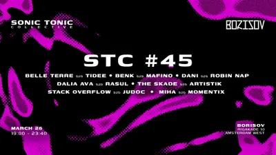STC #045 - EDM event at Borisov Amsterdam in Amsterdam