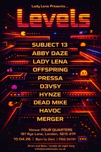 Levels - EDM event at Four Quarters in London