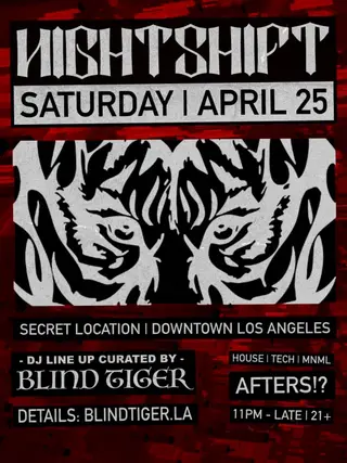 NIGHTSHIFT AFTER HOURS at The Lexington NIGHTSHIFT AFTER HOURS at The Lexington