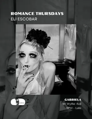 ROMANCE w Eli Escobar at Gabriela