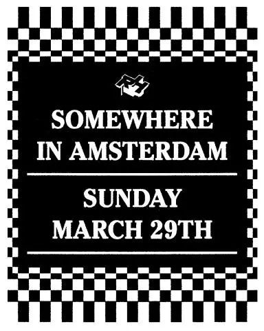 Somewhere In Amsterdam - EDM event at ISOamsterdam in Amsterdam