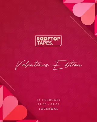 Rooftop Tapes Valentines Edition at Lagerwal