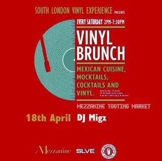 Vinyl Brunch at The Mezzanine at Mezzanine - Tooting