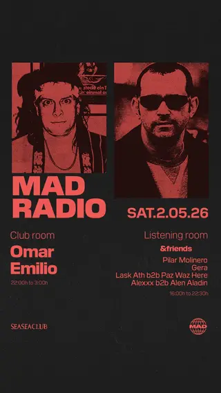 Mad Radio pres. Omar, Emilio at Seaseaclub at Seaseaclub Barcelona