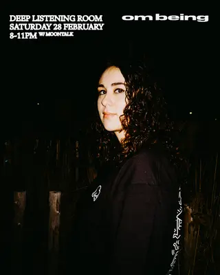 Deep Listening Room w/Moontalk at Om Being