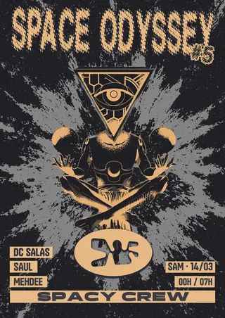 Space Odyssey #5: DC Salas • Saul • Mehdee at Macadam Space Odyssey #5: DC Salas • Saul • Mehdee at Macadam