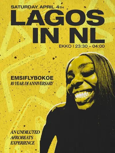 Lagos in NL - EDM event at EKKO in Utrecht