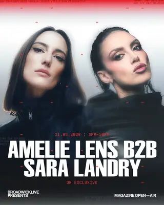 Amelie Lens b2b Sara Landry at Magazine Open–Air