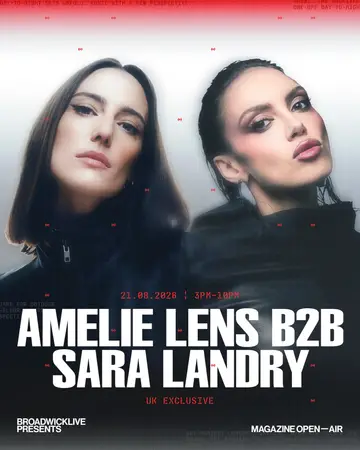 Amelie Lens b2b Sara Landry at Magazine Open–Air Amelie Lens b2b Sara Landry at Magazine Open–Air