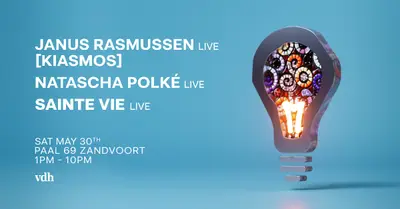 Janus Rasmussen (Kiasmos), Natascha Polké, Sainte Vie - Live at the beach - EDM event at Paal69 in Amsterdam