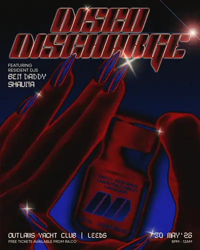 Disco Discharge Disco Discharge - EDM event at Outlaws Yacht Club in Leeds