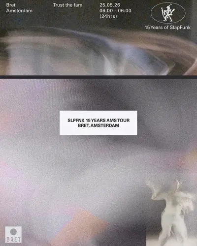 SLPFNK 15 YEARS AMS TOUR - WEEKENDER - BRET - EDM event at BRET in Amsterdam