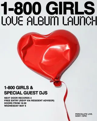 1-800 GIRLS Album Launch at Next Door Records Two
