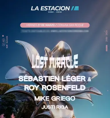 SÉBASTIEN LÉGER B2B Roy Rosenfeld & MORE ARTISTS [LOST MIRACLE] - by LA ESTACION, CORDOBA - EDM event at TBA - La Estacion, Cordoba in All