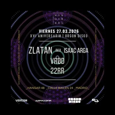 ADRENOCROM BY ORGON DISKO ADRENOCROM BY ORGON DISKO - EDM event at Hangar48 Club in Madrid