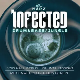 Infected Dnb & Jungle with Oran Ray & Amy True (live), Yoru, Upzet, Anton Quasi Berlin 2026 - EDM news article Infected Dnb & Jungle with Oran Ray & Amy True (live), Yoru, Upzet, Anton Quasi Berlin 2026 - EDM news article