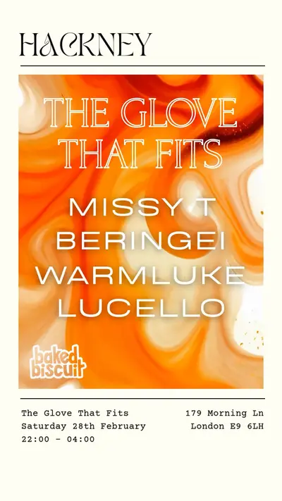 Baked Biscuit at The Glove That Fits Baked Biscuit at The Glove That Fits - EDM event at The Glove That Fits in London