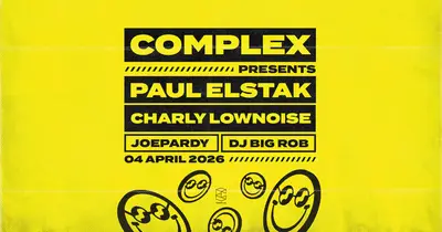 Complex presents Paul Elstak / Charly Lownoise / Joepardy / DJ Big Rob - EDM event at Complex Maastricht in All