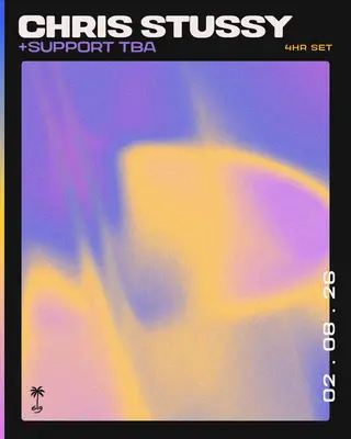 Chris Stussy at the beach [sold out] at Woodstock'69