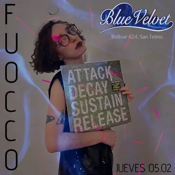 Fuocco's NIGHT at Blue Velvet Bar de Copas Fuocco's NIGHT at Blue Velvet Bar de Copas