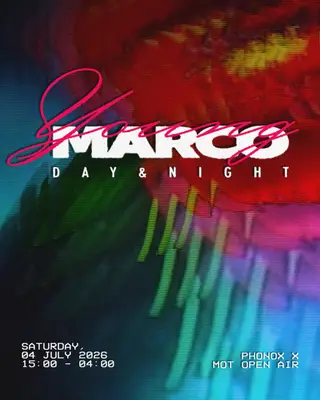 Young Marco: Day & Night Party - South London at Phonox