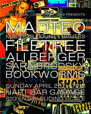 Non verbal communications: Madteo at Hart Bar