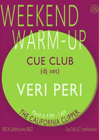 Weekend Warm-Up - EDM event at The California Clipper in Los Angeles