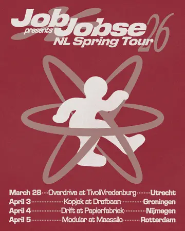 KopjeK presents: Job Jobse (SOLD OUT) at Drafbaan KopjeK presents: Job Jobse (SOLD OUT) at Drafbaan