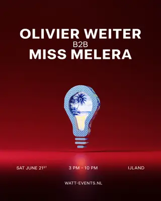 Olivier Weiter b2b Miss Melera at Ijland Olivier Weiter b2b Miss Melera at Ijland