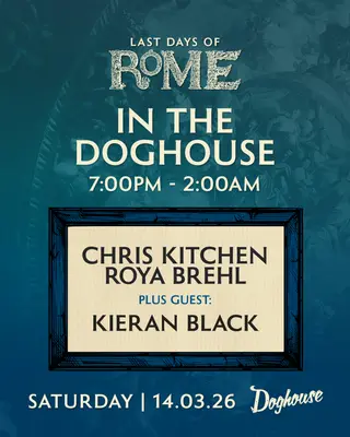 Last Days of Rome in the Doghouse at The Doghouse bar & Record Store