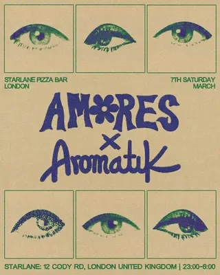 AMORES X Aromatik at Starlane Pizza Bar