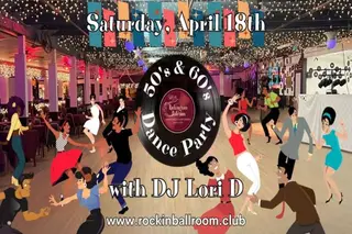 50's and 60's Dance Party with DJ Lori D at Rockingham Ballroom 50's and 60's Dance Party with DJ Lori D at Rockingham Ballroom
