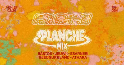 PLANCHE MIX & FINESSE REKORDS - EDM event at Panic Room in Paris