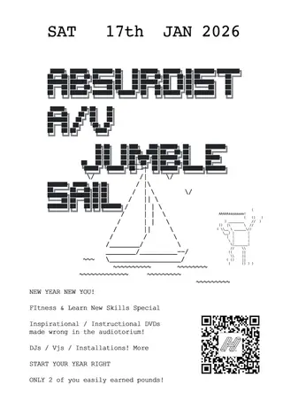 The Absurdist A/V Jumble Sail at Cube Microplex