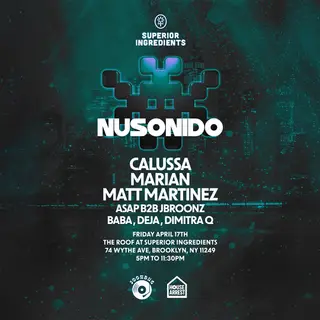 Superior Ingredients House Arrest: Calussa 04/17 at Superior Ingredients Superior Ingredients House Arrest: Calussa 04/17 at Superior Ingredients