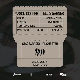 3PM x Howards House: Mason Cooper, Ellis Garner + more at Stage and Radio