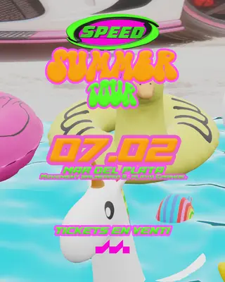 SPEED BOUNCE BEACH at Zwan Playa Grande, Mar del Plata