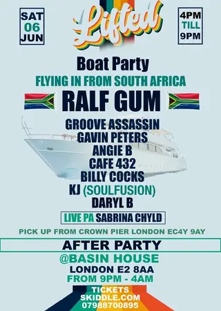 Lifted Boat Party + After Party at Crown Pier