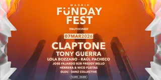 FÜNDAY FEST / DAYTIME at THE GARAGE at Autocine Madrid Race