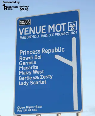 Venue MOT - 901 X Rabbithole at M.O.T