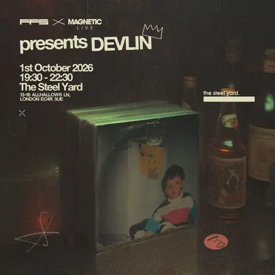 Devlin - London Devlin - London - EDM event at The Steel Yard in London