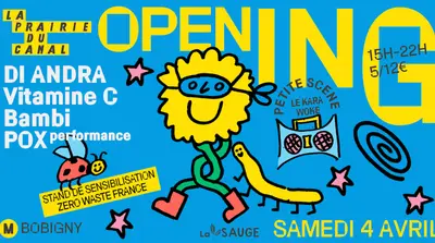 Di Andra, Vitamine C, Bambi Di Andra, Vitamine C, Bambi - EDM event at La Prairie du Canal in Paris