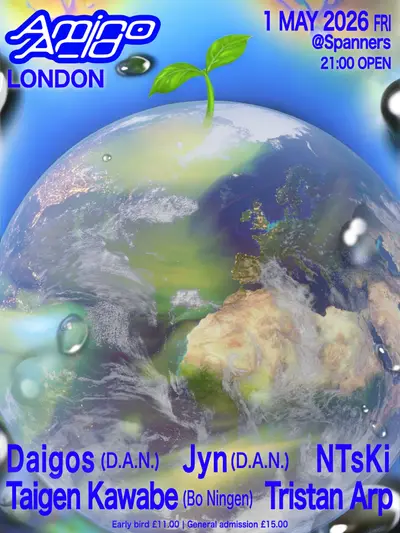 AMINO ACID - EDM event at Spanners in London