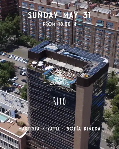 RITO at Chimú Rooftop (Hotel Labtwentytwo) - EDM event at Hotel Labtwentytwo in Barcelona