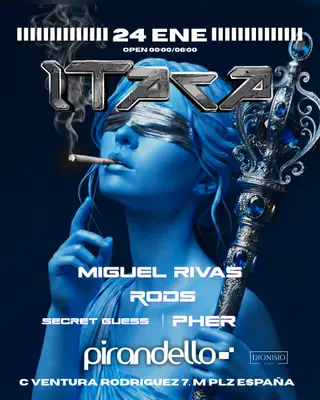 ITACA WHIT Miguel Rivas, RODS, PHER ND SECRET GUESS at Sala Pirandelo